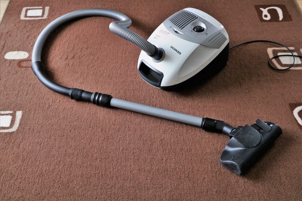 Vacuum Cleaner on Carpet